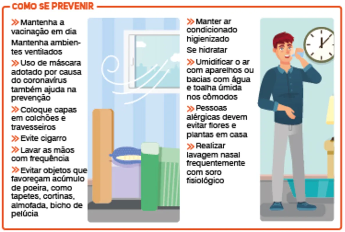 Imagem ilustrativa da imagem Hábitos da pandemia ajudam a evitar doenças na primavera