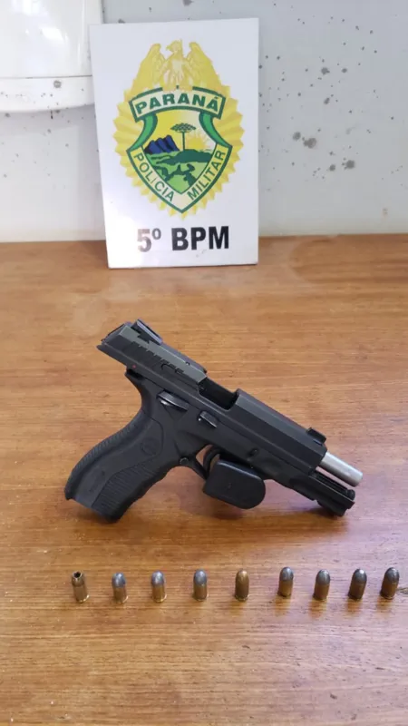 Imagem ilustrativa da imagem Homem é preso com arma em frente a local de votação em Cambé