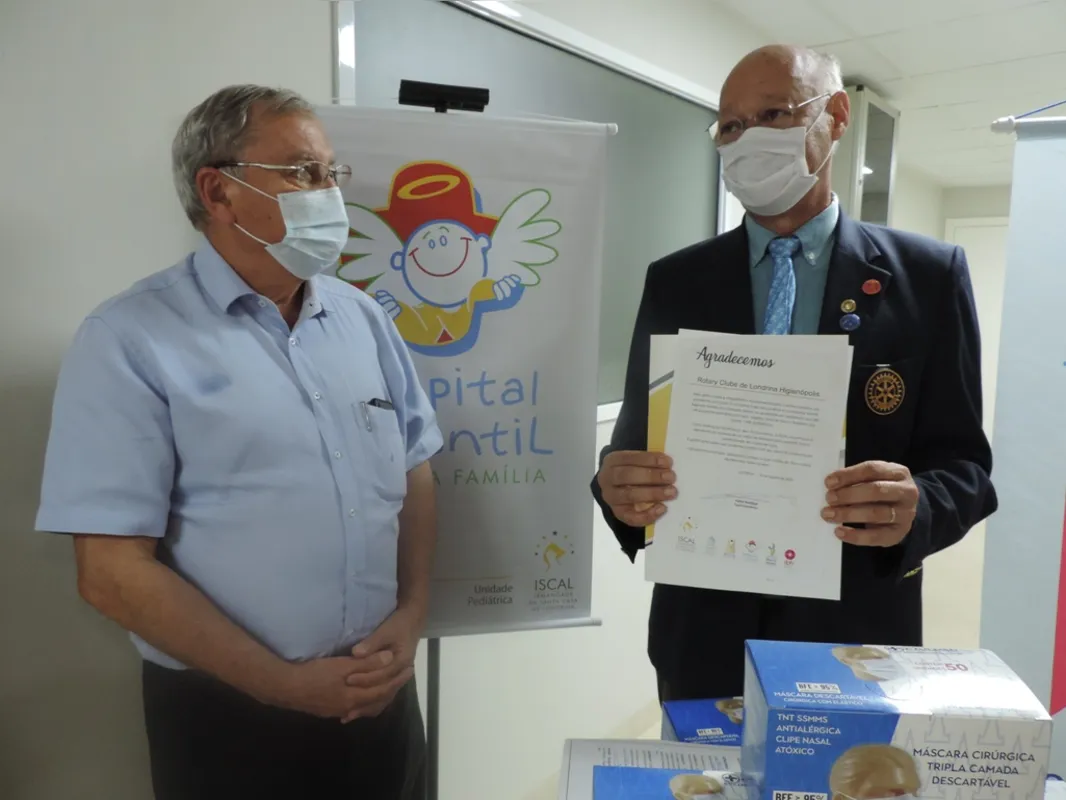 Imagem ilustrativa da imagem Hospital Infantil recebe doação do Rotary