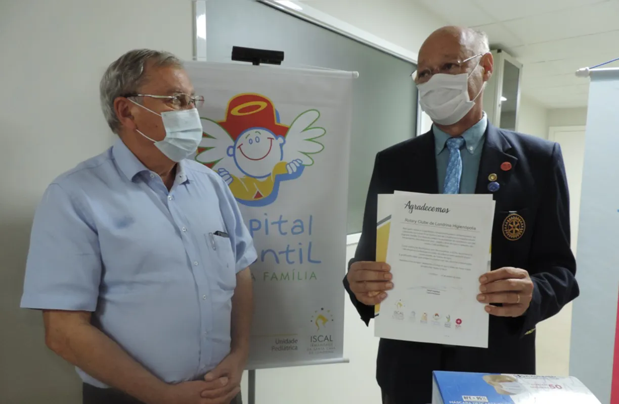 Imagem ilustrativa da imagem Hospital Infantil recebe doação do Rotary