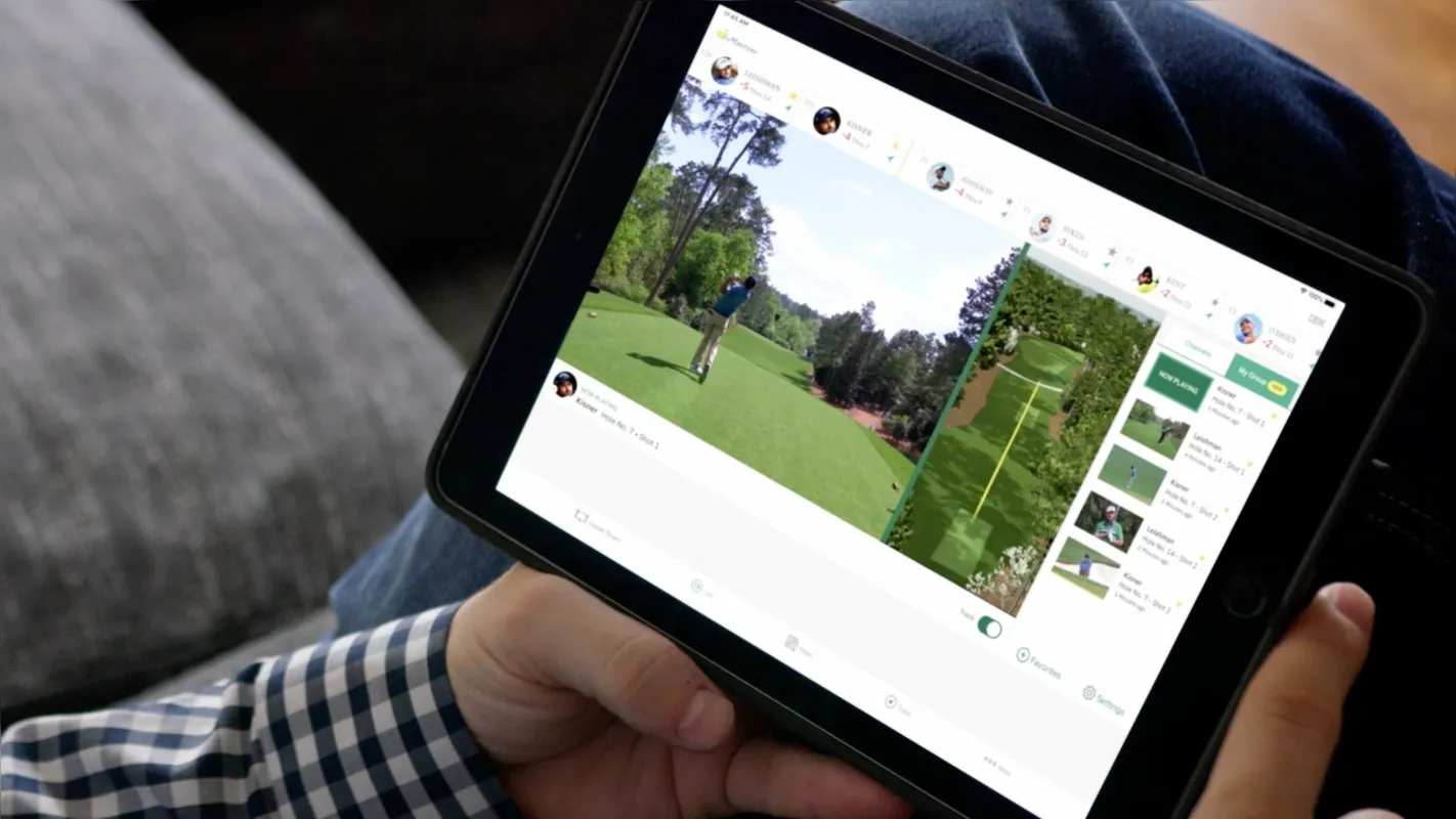 Imagem ilustrativa da imagem IBM e Masters de Golfe lançam nova experiência aos fãs do esporte