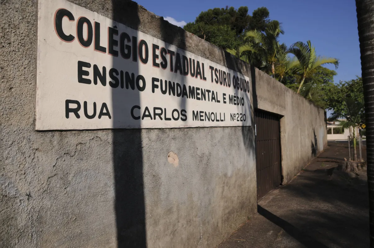 No Colégio Estadual Tsuro Oguido (zona oeste de Londrina) a comunidade escolheu adotar o programa  