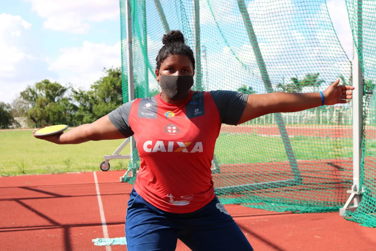 Giovanna Venancio é esperança de bom resultado no arremesso de peso