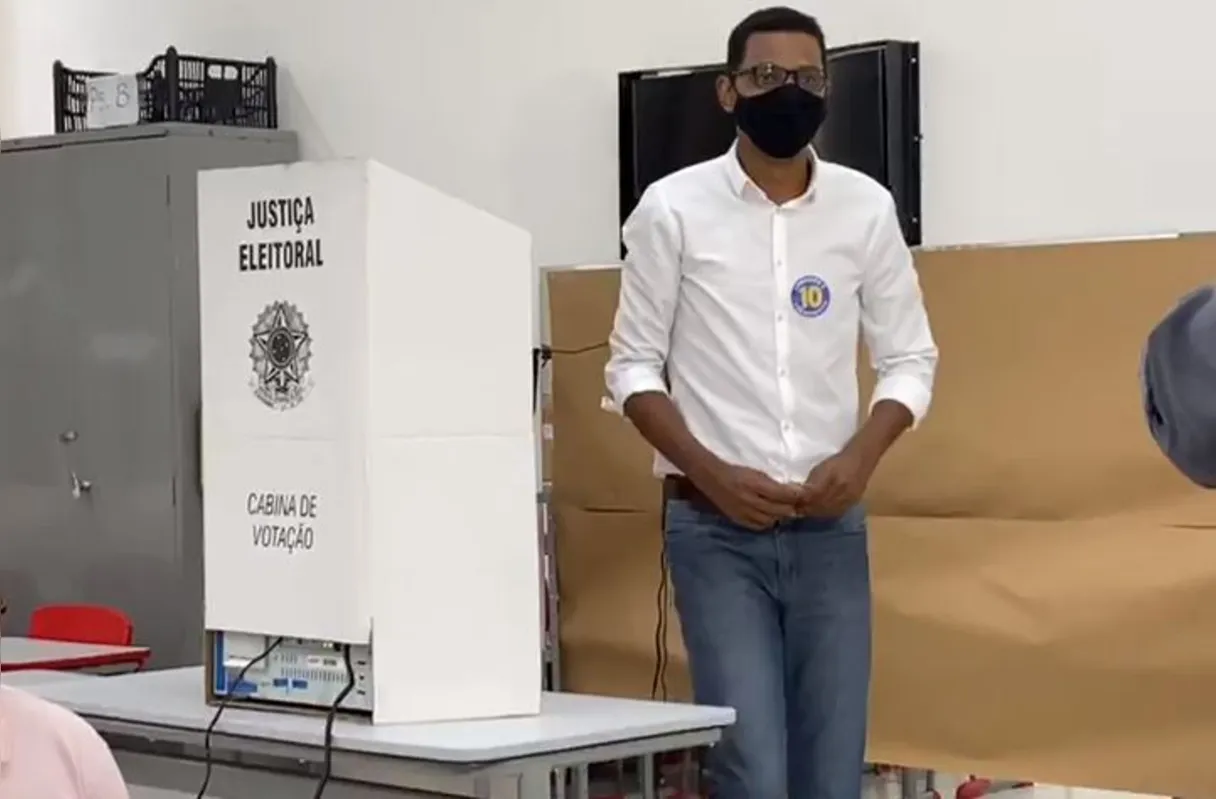 Junior Santos Rosa votou na zona norte
