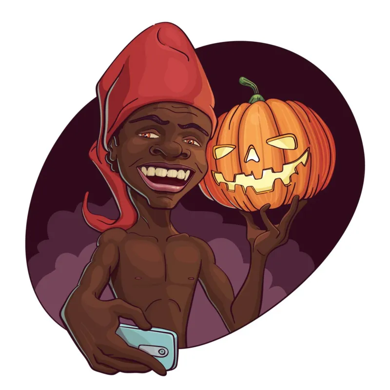Imagem ilustrativa da imagem O impasse entre celebrar o Halloween ou o Dia do Saci