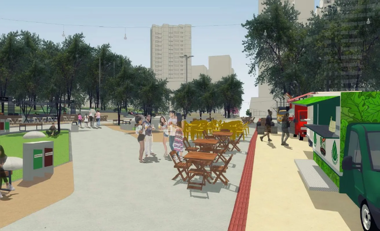 Imagem ilustrativa da imagem Revitalização do Bosque: licitação publicada prevê obra de até R$ 2,5 milhões