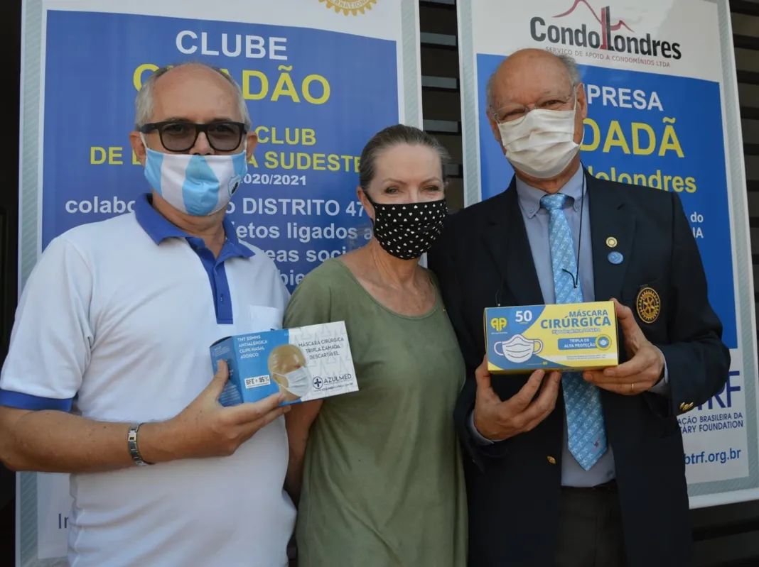 Imagem ilustrativa da imagem Rotary ajuda no combate ao coronavírus
