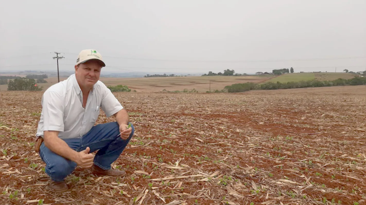 Engenheiro agrônomo Emerson Damico Fernandes