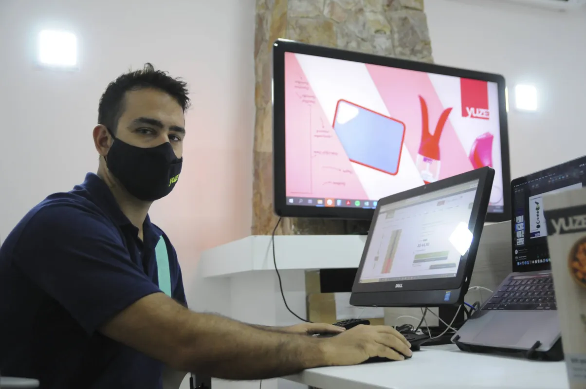 Guilherme Eiras, proprietário da Yuze: "Nossa empresa é estruturada para o crescimento com o mínimo de investimento e para atingir o máximo de resultado"