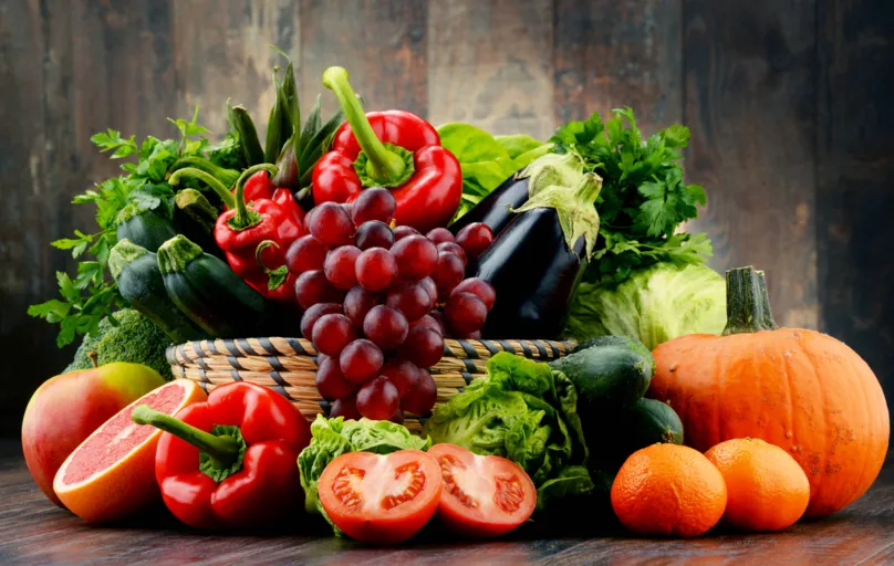 Verduras, legumes e frutas: fontes naturais de hidratação do organismo