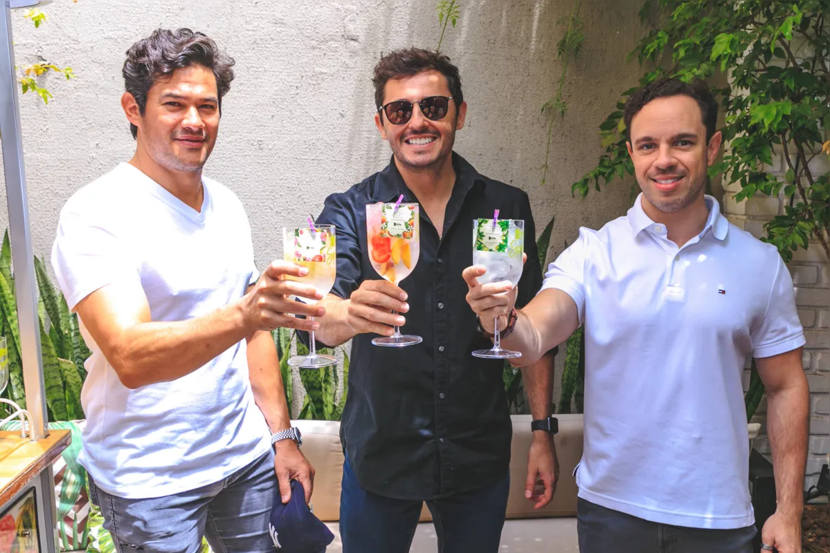 Bruno Marques, Júlio Cobo e Leandro Davólio