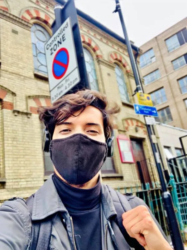 Patrick Rocha em Londres