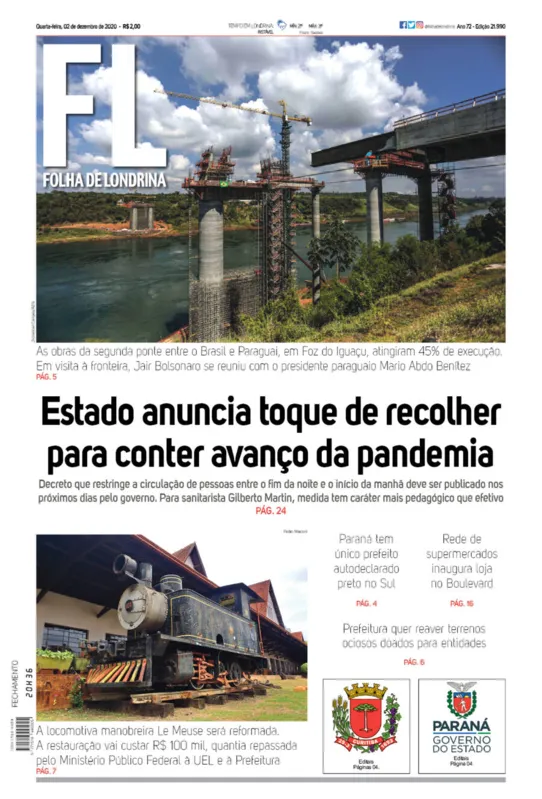 Imagem ilustrativa da imagem Capa 02/12/2020