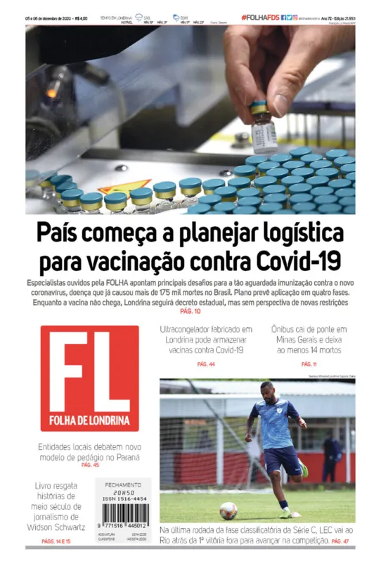 Imagem ilustrativa da imagem Capa 05/12/2020