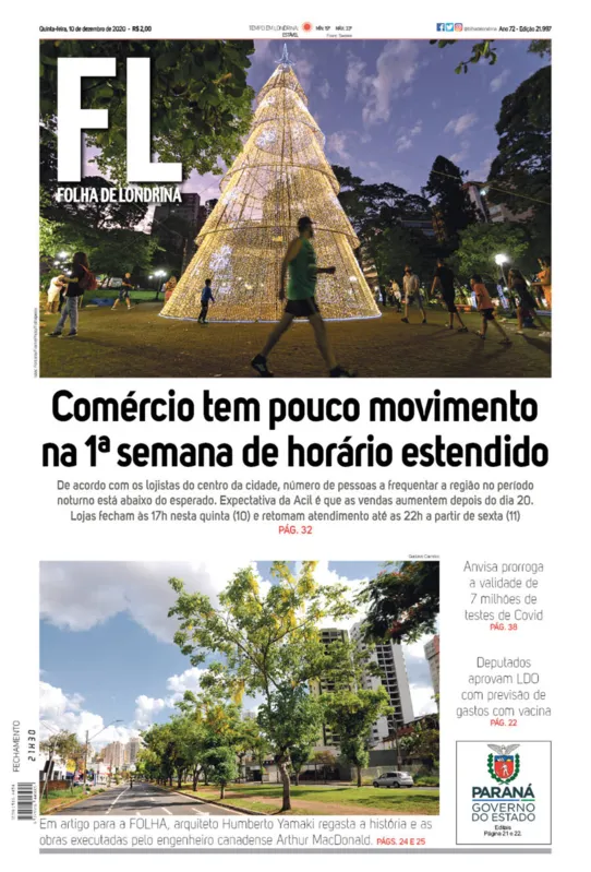 Imagem ilustrativa da imagem Capa 10/12/2020