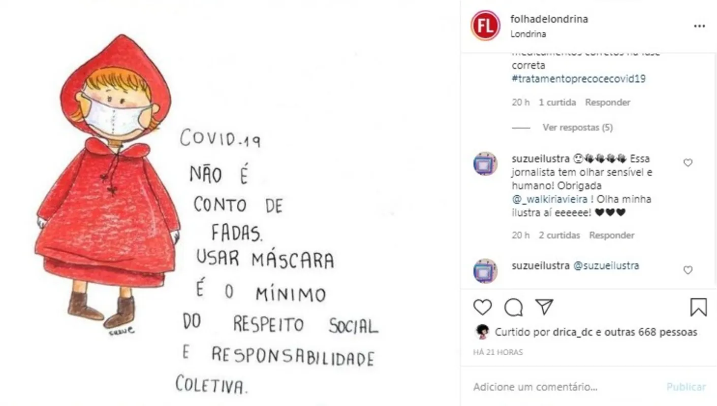 Imagem ilustrativa da imagem FOLHA NAS REDES - Sensibilidade