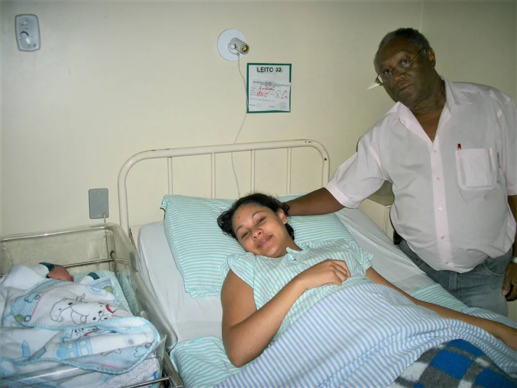 Zé Lopes, como era conhecido, fez questão que seus netos e o bisneto nascessem na maternidade
