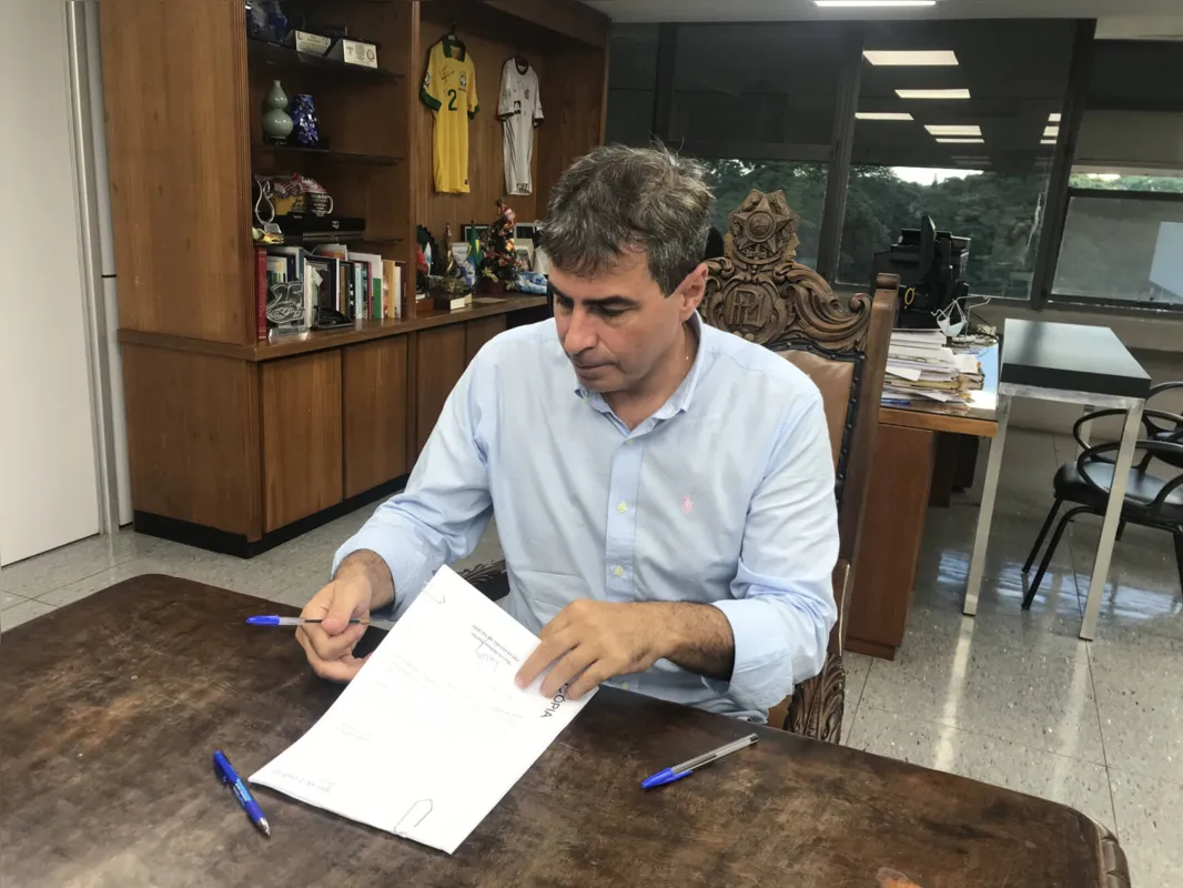 Marcelo Belinati assina um dos projetos enviados à Câmara