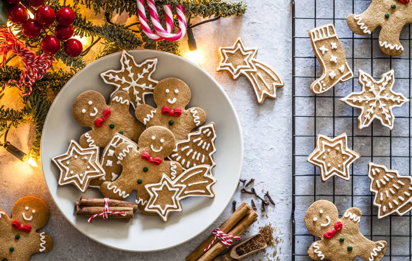 Lindos e deliciosos, os biscoitos de Natal também são um presente cheio de afeto