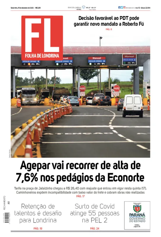 Imagem ilustrativa da imagem Capa 18/12/2020