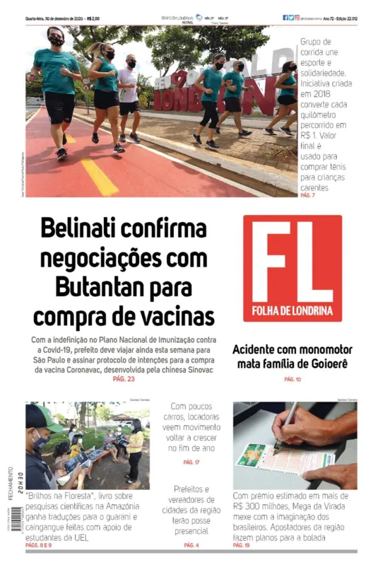 Imagem ilustrativa da imagem Capa 30/12/2020