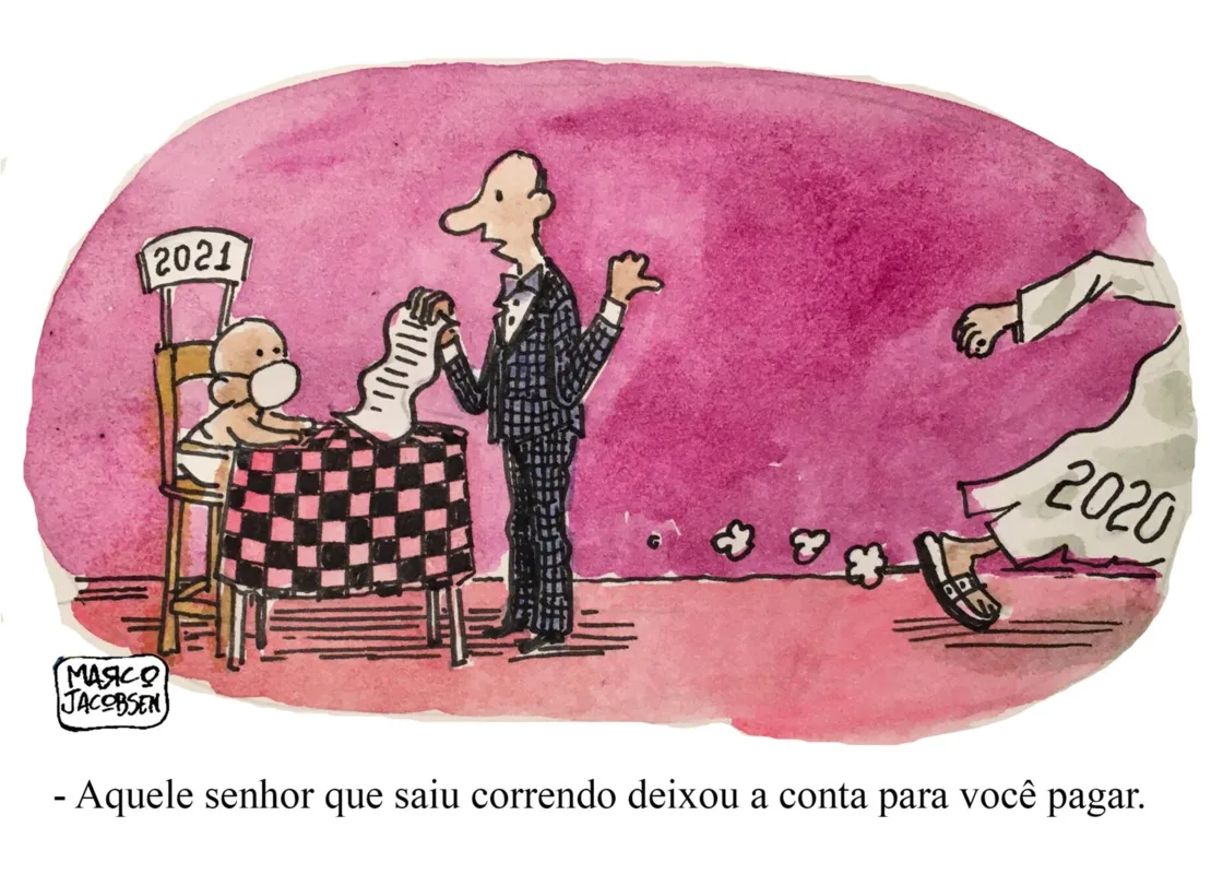 Imagem ilustrativa da imagem Charge 04/01/2021