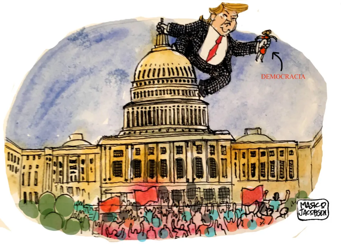Imagem ilustrativa da imagem Charge 07/01/2021