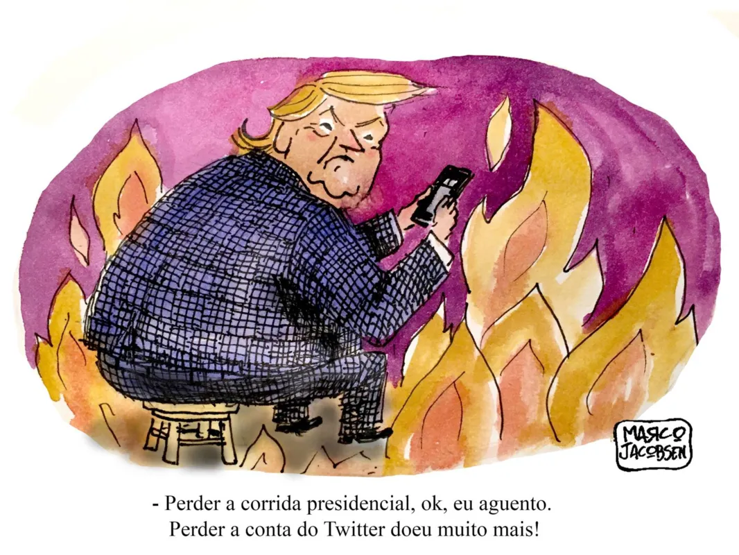 Imagem ilustrativa da imagem Charge 08/01/2021
