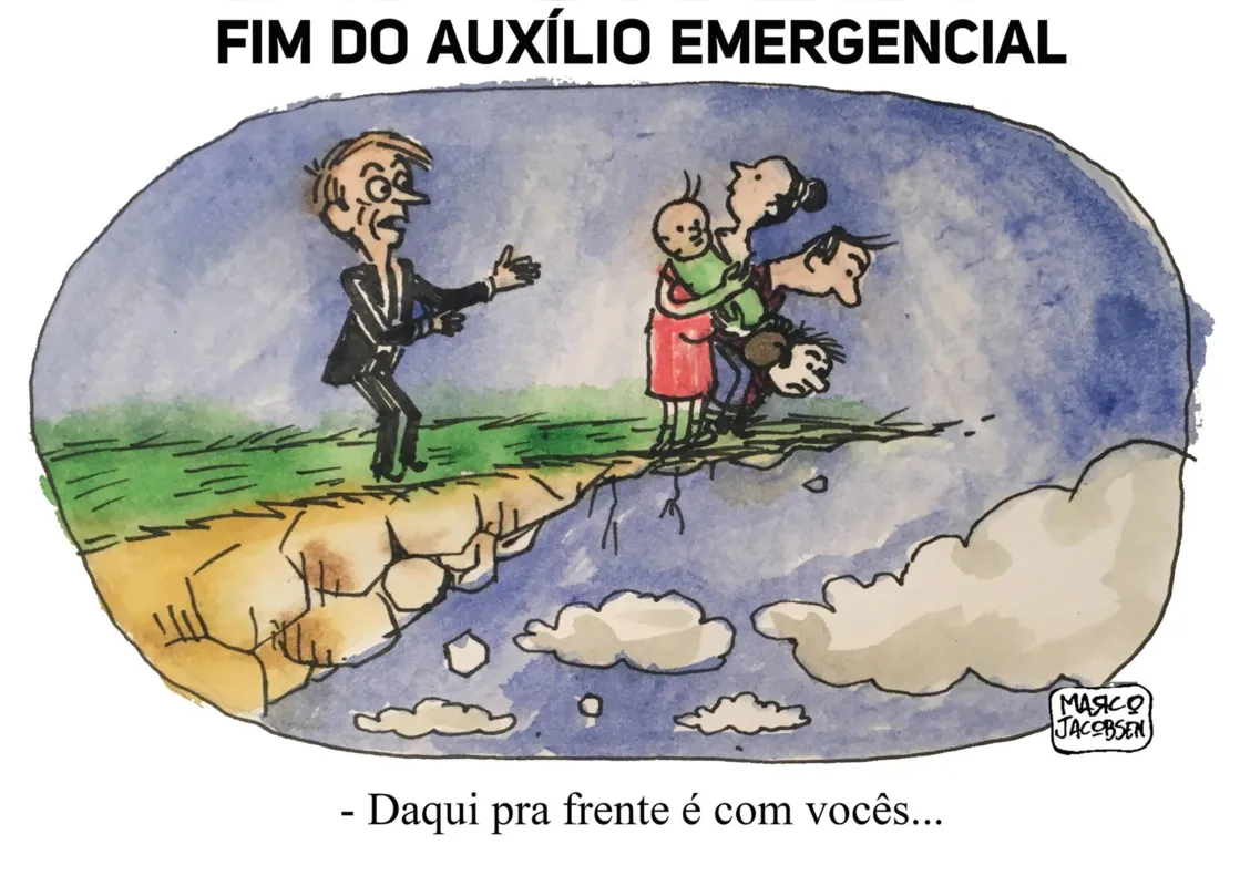Imagem ilustrativa da imagem Charge 11/01/2021