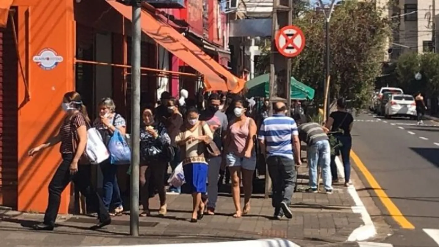 Imagem ilustrativa da imagem Comércio de rua em Londrina fecha na segunda (4)
