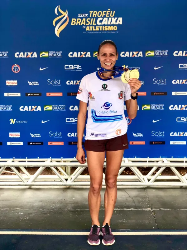Tatiane Raquel comemora mais três medalhas no Troféu Brasil