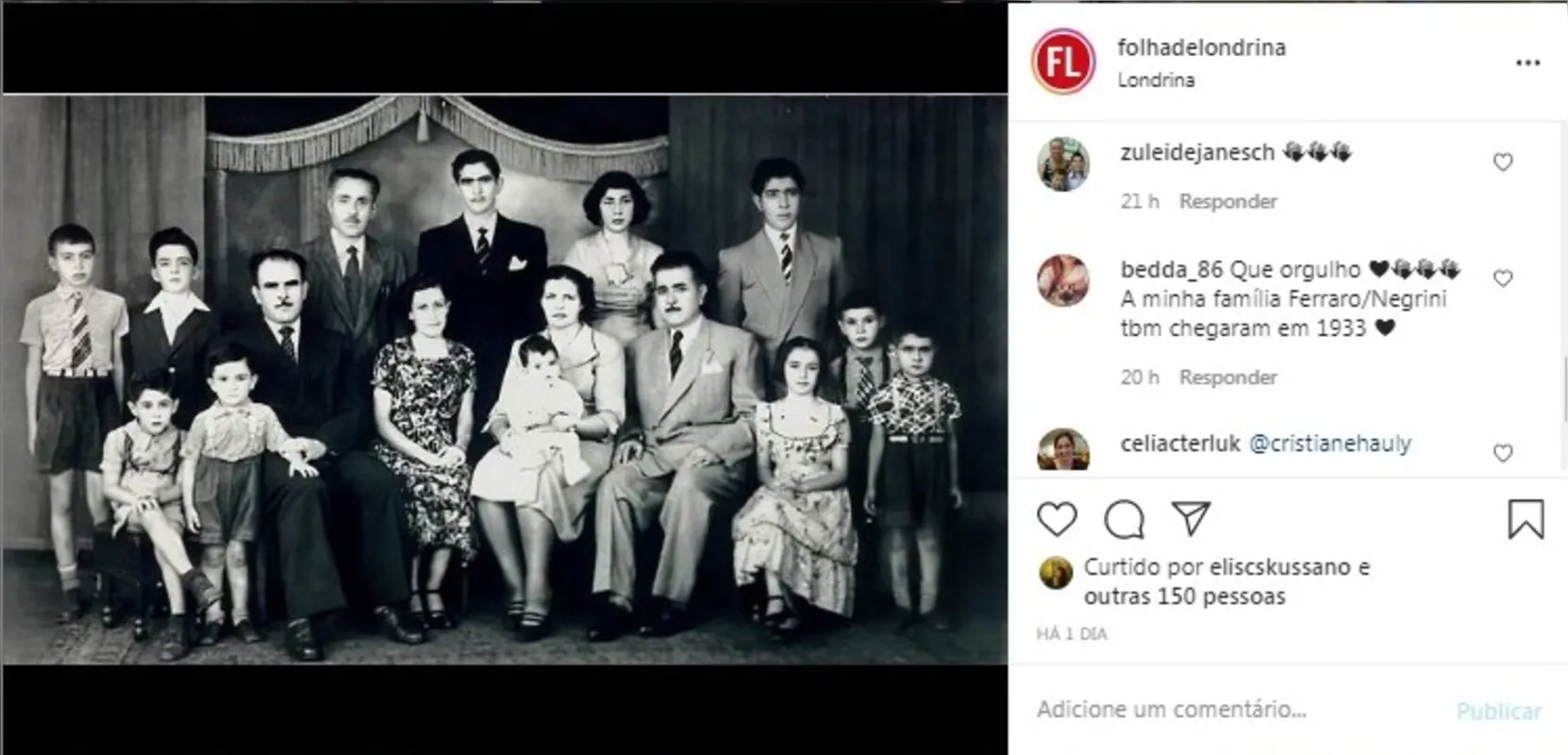Imagem ilustrativa da imagem FOLHA NAS REDES - História