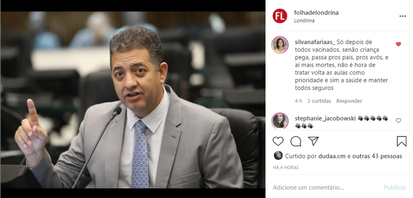 Imagem ilustrativa da imagem FOLHA NAS REDES| EDUCAÇÃO E SEGURANÇA