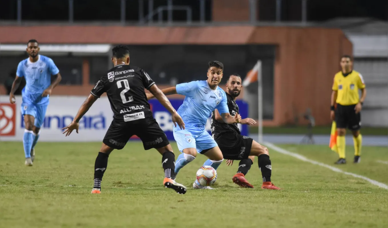 Atacante Victor Daniel entrou no segundo tempo e fez a jogada do primeiro gol do LEC em Belém