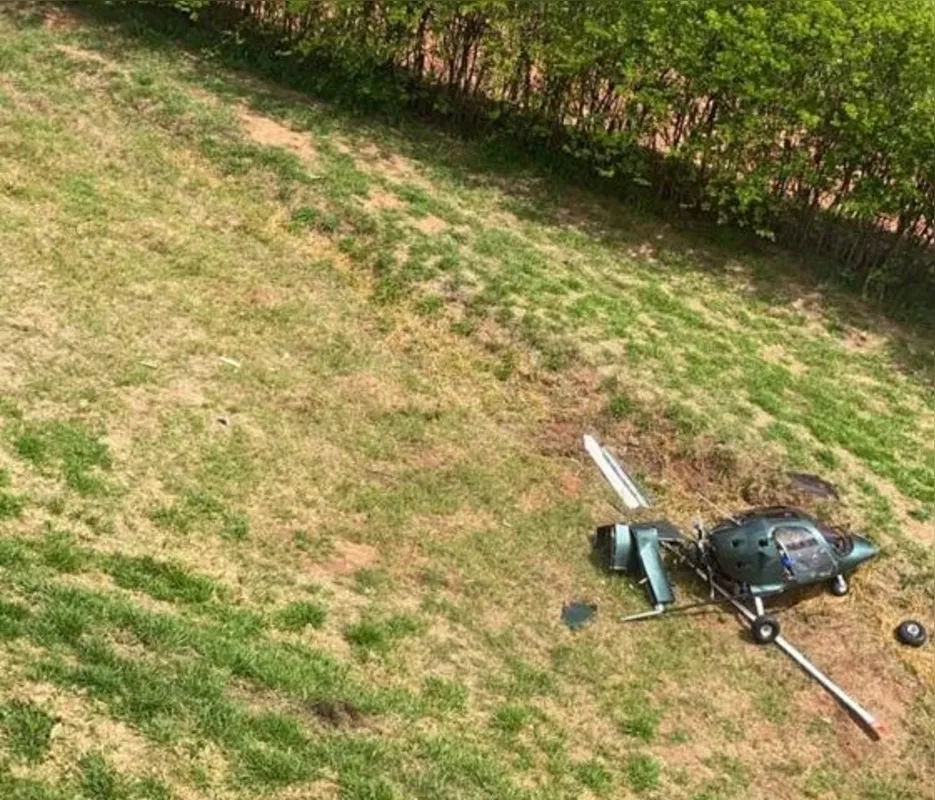 Imagem ilustrativa da imagem Piloto de girocóptero sofre acidente na região de Maringá