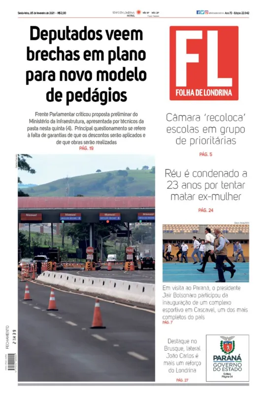 Imagem ilustrativa da imagem Capa 05/02/2021