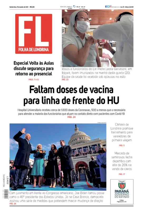 Imagem ilustrativa da imagem Capa 21/01/2021