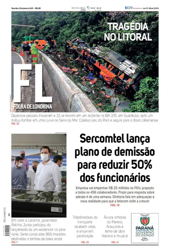 Imagem ilustrativa da imagem Capa 26/01/2021