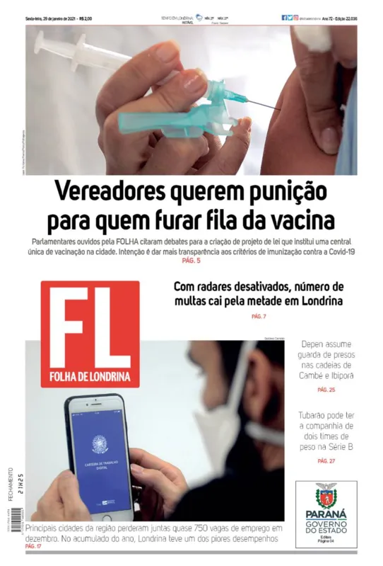 Imagem ilustrativa da imagem Capa 29/01/2021