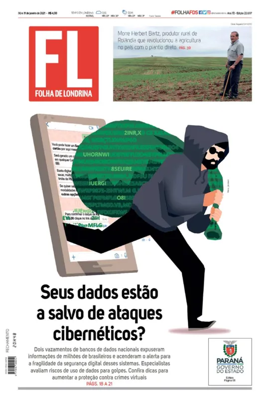 Imagem ilustrativa da imagem Capa 30/01/2021