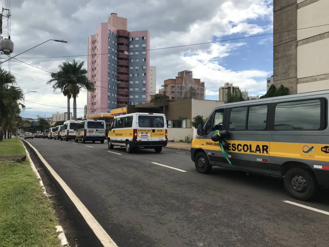 Imagem ilustrativa da imagem Carreata em Londrina pede o retorno das aulas presenciais