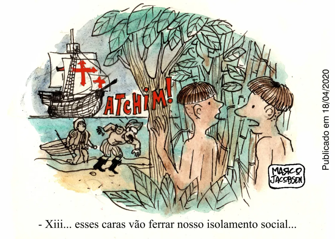 Imagem ilustrativa da imagem Charge 09/02/2021