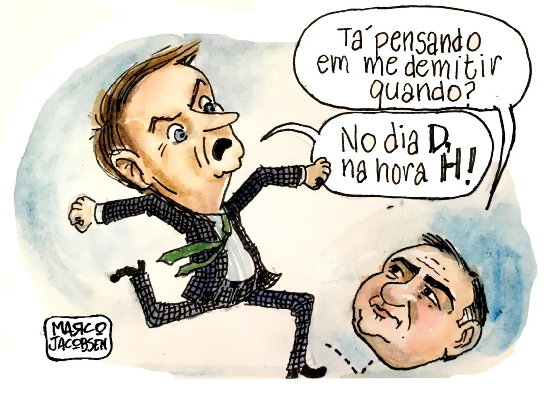 Imagem ilustrativa da imagem Charge 12/01/2021