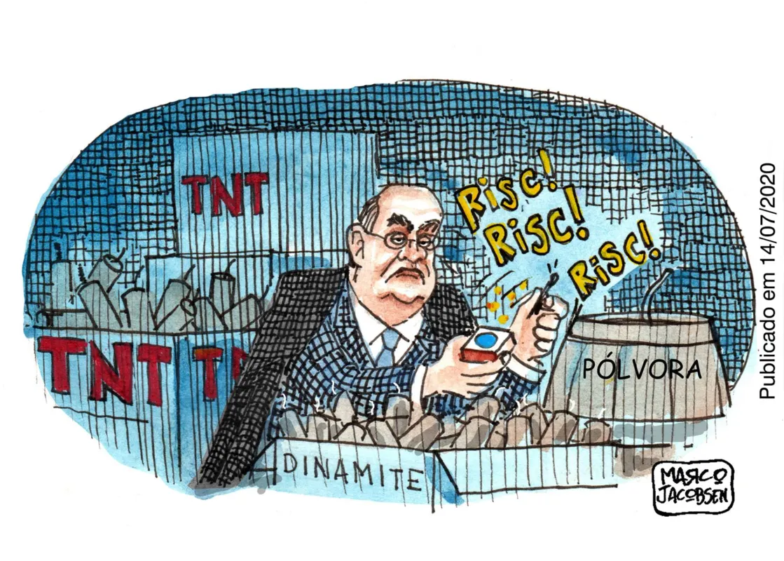 Imagem ilustrativa da imagem Charge 16/02/2021