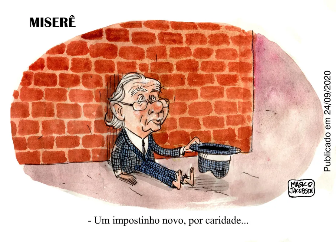 Imagem ilustrativa da imagem Charge 17/02/2021