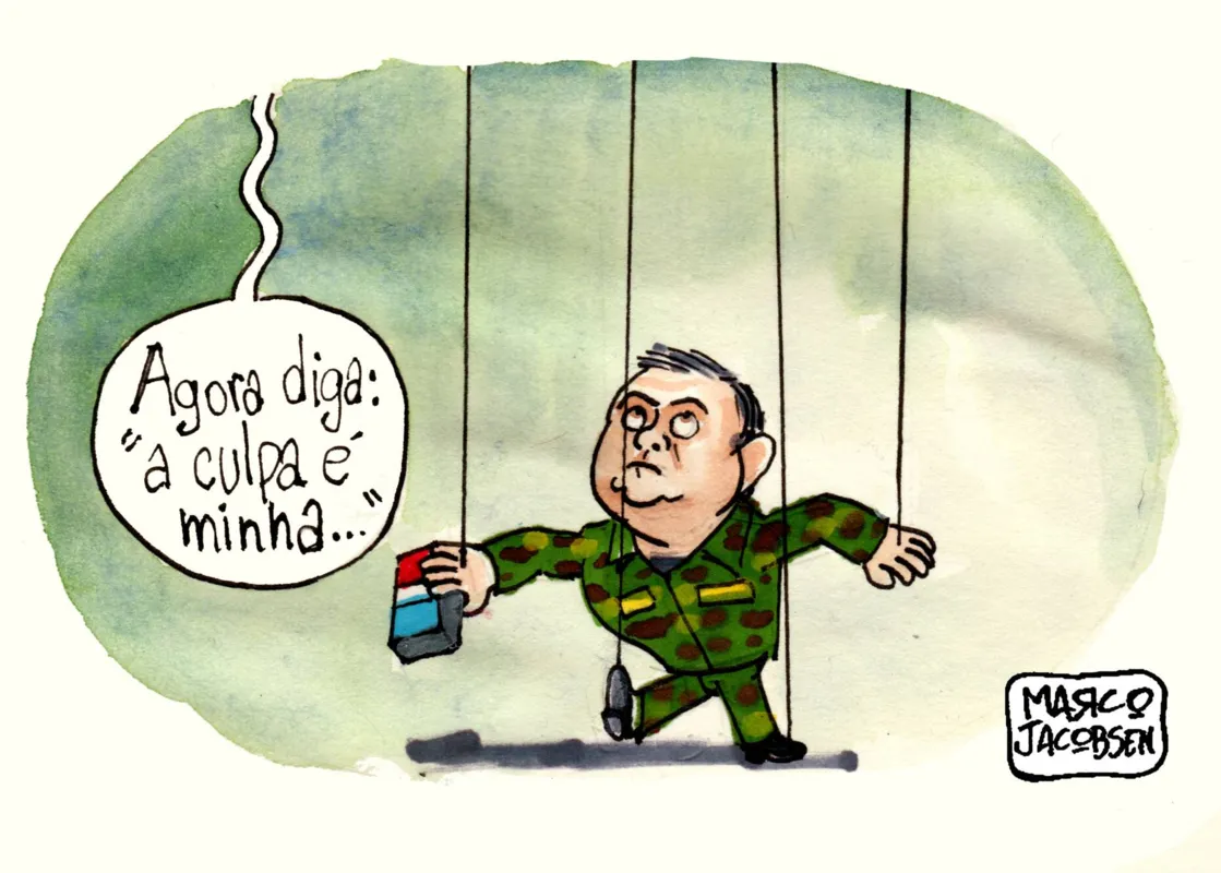 Imagem ilustrativa da imagem Charge 26/01/20/21