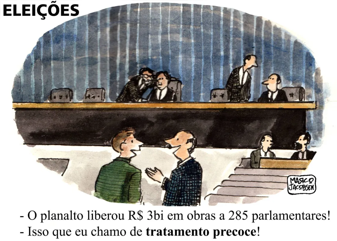 Imagem ilustrativa da imagem Charge 29/01/2021