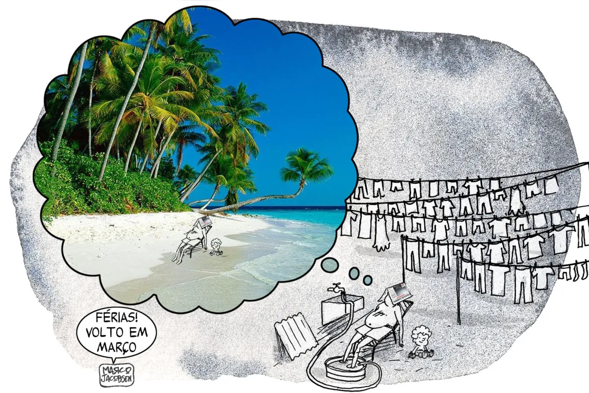 Imagem ilustrativa da imagem Charge 30/01/2021