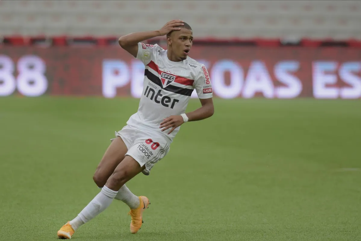 O atacante Brenner ainda não marcou em 2021