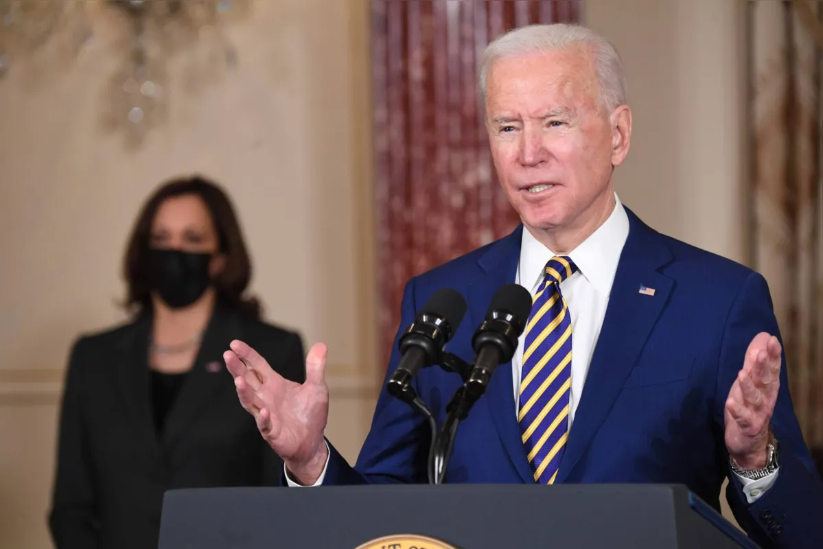 Biden citou desafios como o combate às mudanças climáticas e a defesa dos direitos humanos 